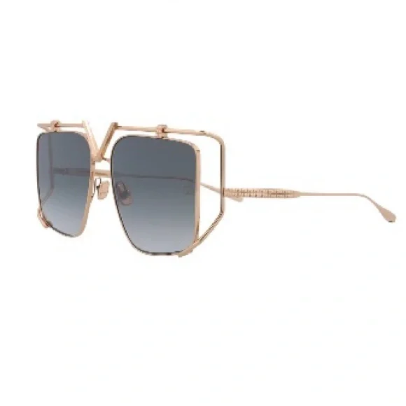 NIB VALENTINO SUNGLASSES ❤️ Valentino Eyewear Vlogo Sign - Shiny Black Sunglasses  main image 3